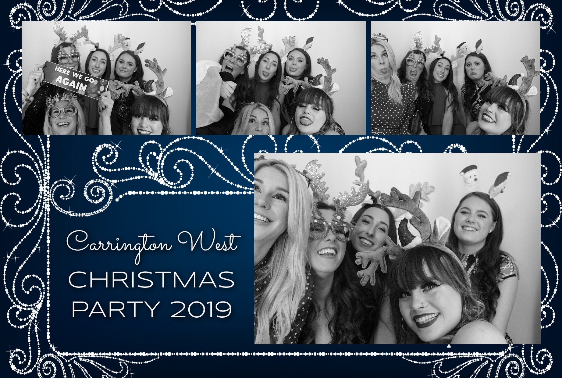 Carrington West Christmas Party 2019 | View more photos from the event at gallery.myphotoboothexperience.co.uk/u/MyPhotoBoothExperienceLtd/Carrington-West-Christmas-Party-2019